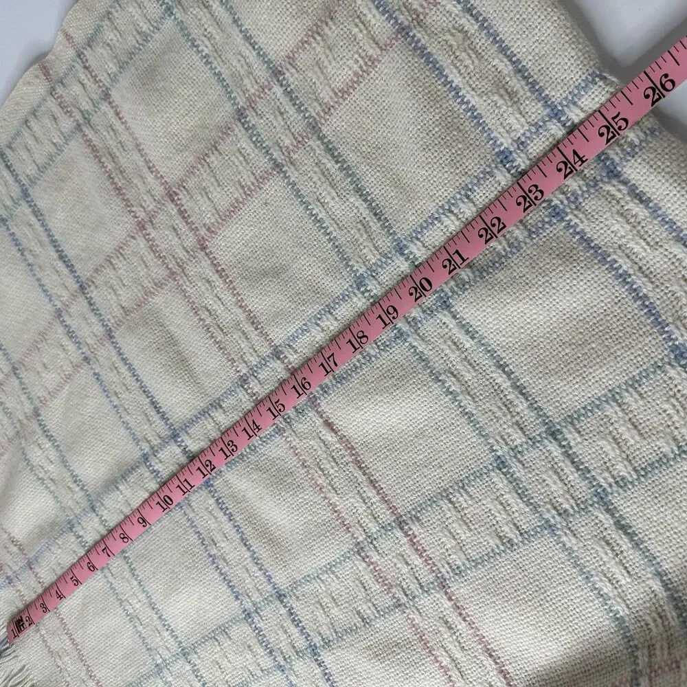 Vtg‎ Faribo Woolen Mill Throw Blanket 45x56